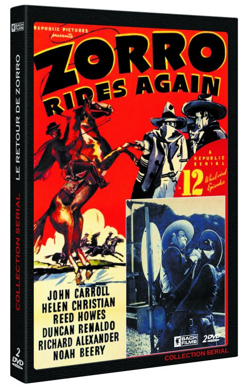 Le retour de Zorro en DVD chez Bachfilms